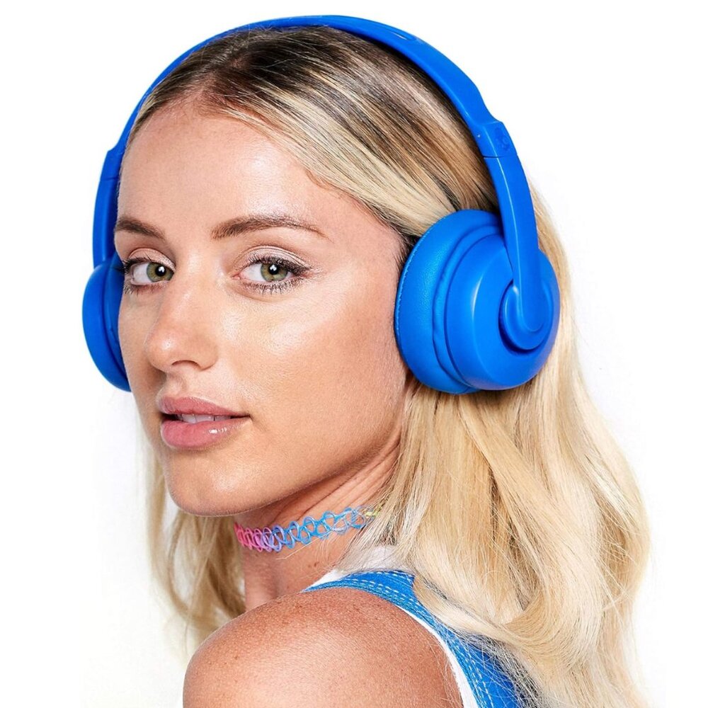 Skullcandy Cassette On-Ear Wireless Headphones, 22 Hr Battery, Microphone - Picture 4 of 8
